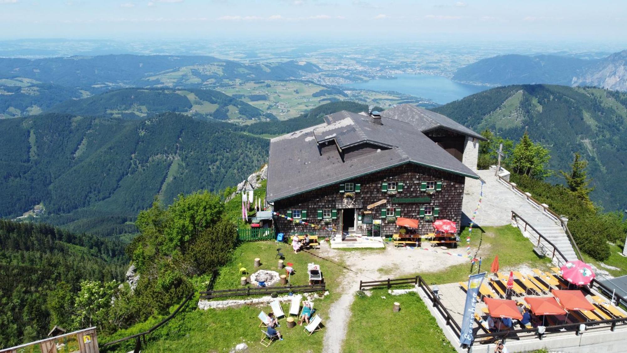 Hotel Christophorushütte am Feuerkogel Ebensee Exterior foto